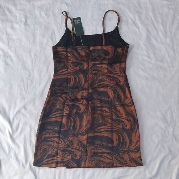NWT Wild Fable Silk Mini Dress - Picture 3 of 5